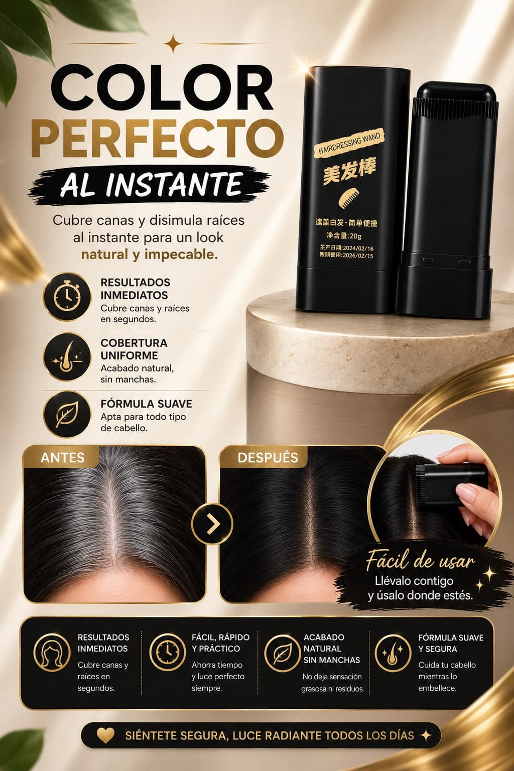 La Magia Contra las Canas, Peinador y Cubridor