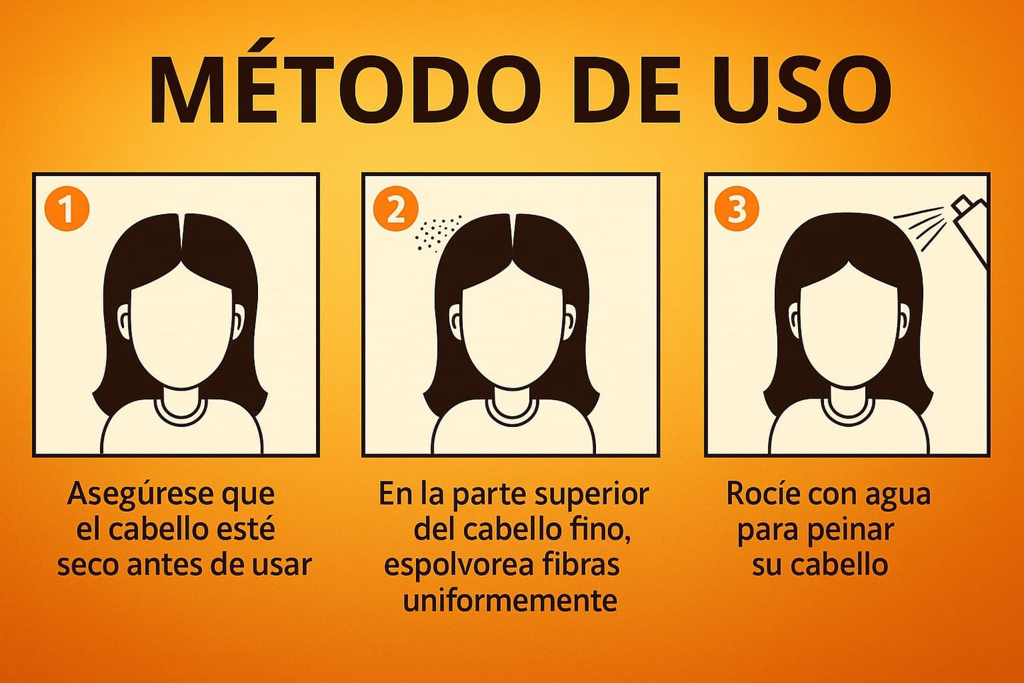 💇Fibra Capilar En Polvo Para Alopecia 22g: La solución práctica para la caída del cabello 🌿