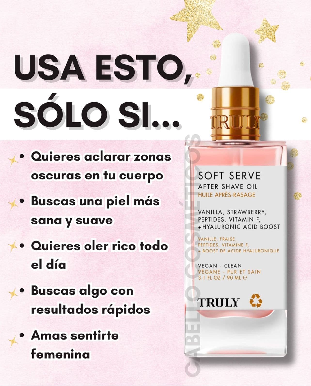 🌸Truly After Shave Soft Serve Aceite post-afeitado en oferta