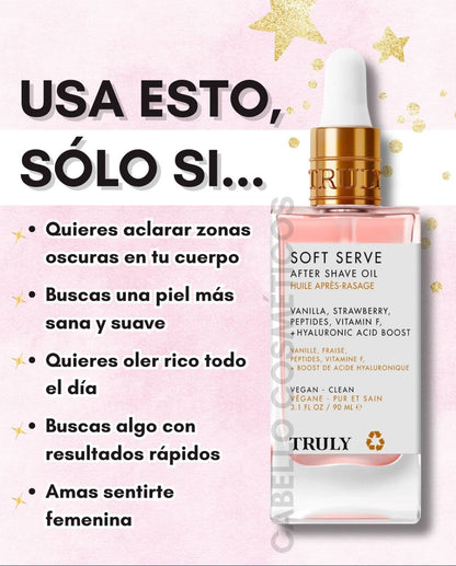 🌸Truly After Shave Soft Serve Aceite post-afeitado en oferta