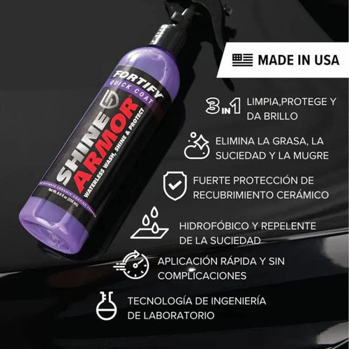 🛡️Spray Premium Cerámico Restaurador de Pintura: Brillo y Eliminación de Rasguños 🛡️🚘