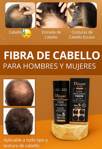 💇Fibra Capilar En Polvo Para Alopecia 22g: La solución práctica para la caída del cabello 🌿