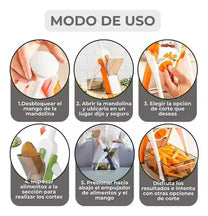 Cortador de Verduras Premium con Palanca Profesional y Cuchillas de Acero Inoxidable