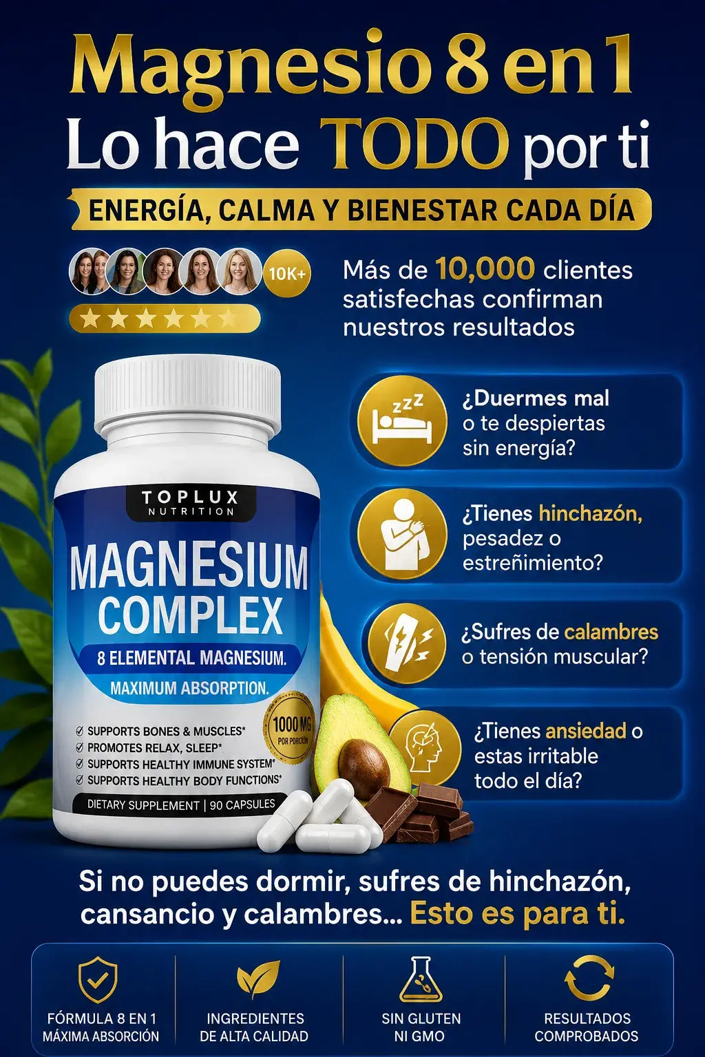Magnesio Complex-recupera tu energía y bienestar todos los días