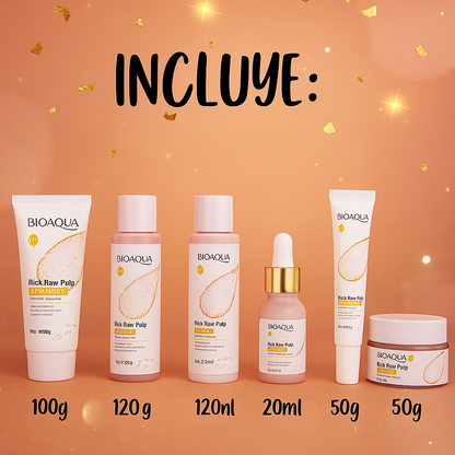 🌸 Increíble Kit Cuidado Facial de Arroz - BIOAQUA!