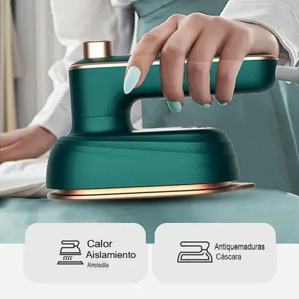 🚨 NUEVA EDICIÓN PRO – MINI PLANCHA DE VAPOR COMPACTA Y POTENTE