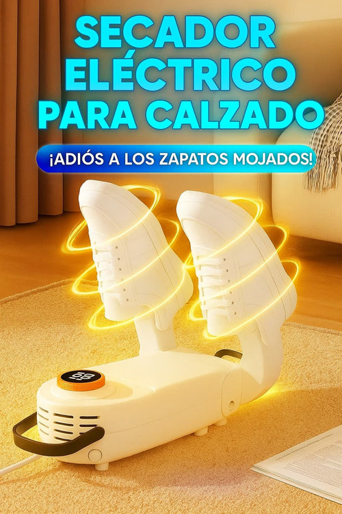 ✨ Secador de Zapatos Eléctrico con Calentador + Brazos Plegables + Diseño Compacto 👟