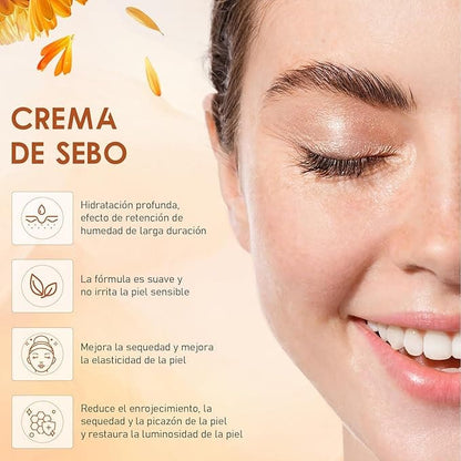🐝Evil Good® – Crema de Sebo de Res para una Hidratación Profunda y Restauradora✨