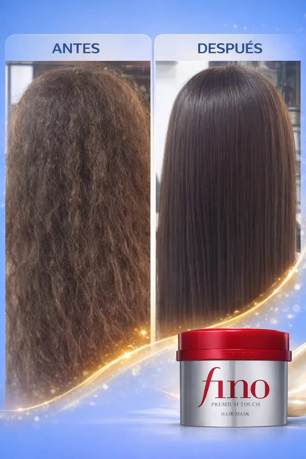 Touch Hair Mask Fino Premium – La Mascarilla Japonesa que Repara, Nutre y Devuelve el Brillo Intenso a tu Cabello