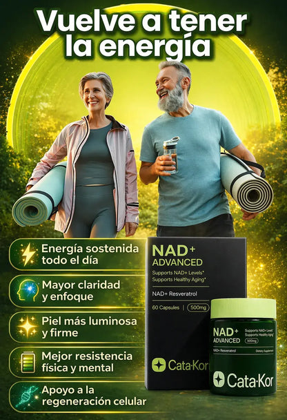 NAD+ Vital® Advanced - Recupera Tu Vitalidad y Juventud de Manera Natural