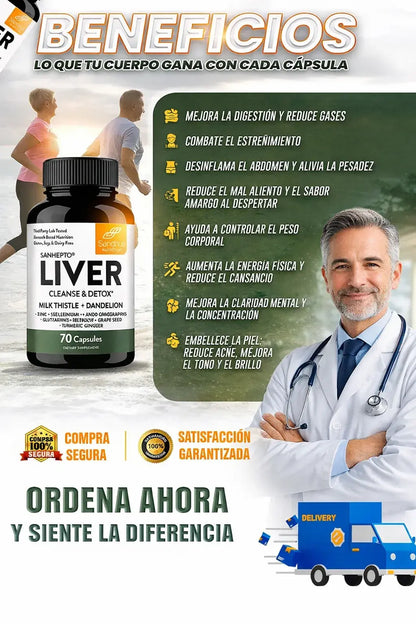 Liver Cleanse®: Limpia y fortalece tu hígado de forma natural desde hoy