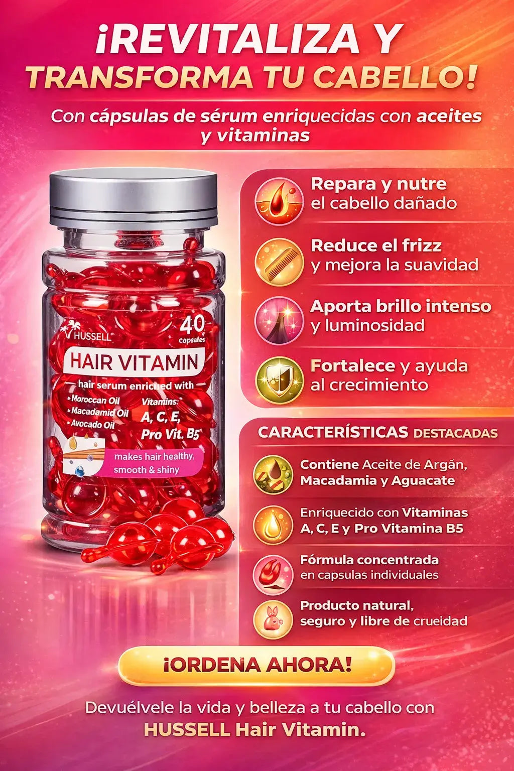✨Hair Vitamin – Repara,Nutre y Devuelve la Vida a tu Cabello