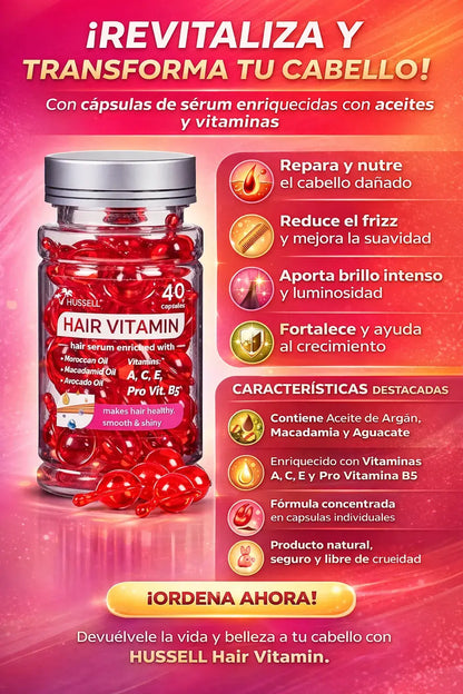 ✨Hair Vitamin – Repara,Nutre y Devuelve la Vida a tu Cabello