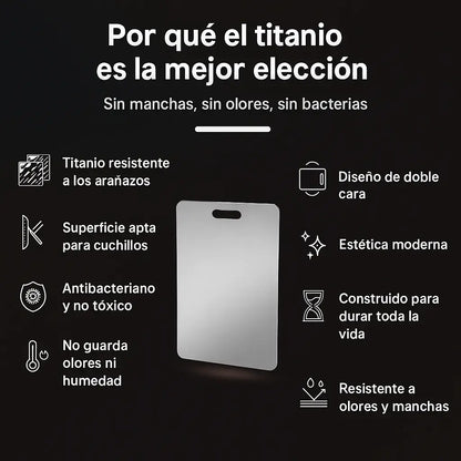 TitanCut Pro Elite – Antibacterial de Titanio 100% Puro