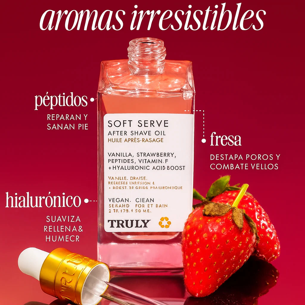 🌸Truly After Shave Soft Serve Aceite post-afeitado en oferta