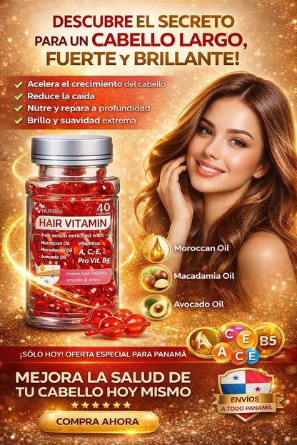✨Hair Vitamin – Repara,Nutre y Devuelve la Vida a tu Cabello