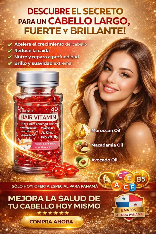 ✨Hair Vitamin – Repara,Nutre y Devuelve la Vida a tu Cabello