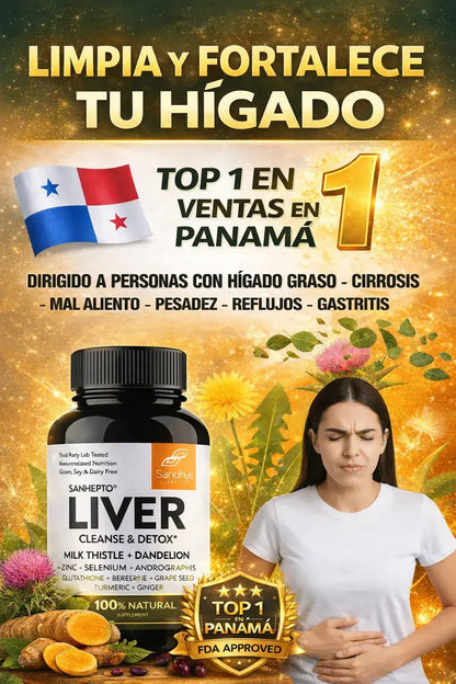 Liver Cleanse®: Limpia y fortalece tu hígado de forma natural desde hoy