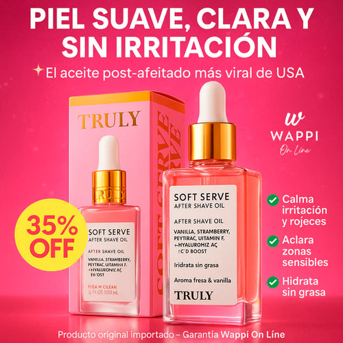 🌸Truly After Shave Soft Serve Aceite post-afeitado en oferta
