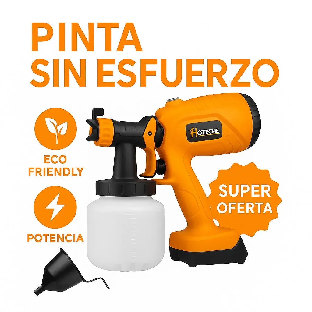 🎯Pulverizador Eléctrico de alta presión- Acabado profesional en minutos