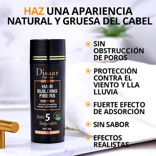 💇Fibra Capilar En Polvo Para Alopecia 22g: La solución práctica para la caída del cabello 🌿