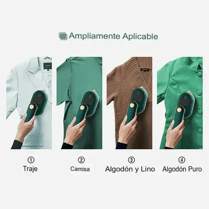 🚨 NUEVA EDICIÓN PRO – MINI PLANCHA DE VAPOR COMPACTA Y POTENTE