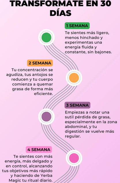 ✨Yerba Magic Peach Mango Brainista™ Fórmula Natural para Mejorar la Digestión y Reducir la Hinchazón
