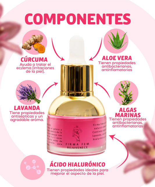 👩🌸Firma Fem- Reafirmante de Zona V Lujo y Cuidado Íntimo en su Máxima Expresión 💖