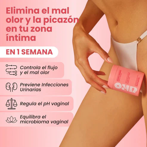 URO® – Probiótico #1 en Cuidado intimo✨¡Oferta Limitada!